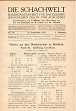 DIE SCHACHWELT / 1911 vol 1, no 16